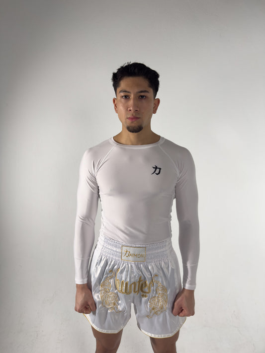 Daimon rashguard weiß
